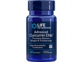 Life Extension Advanced Curcumin Elite™ Turmeric Extract, Ginger & Turmerones, 30 softgels